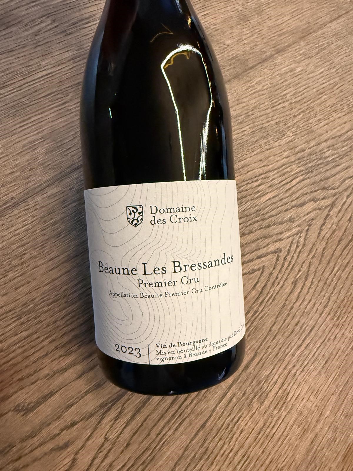 BEAUNE 1ER CRU LES BRESSANDES 2023 Domaine des Croix Beaune